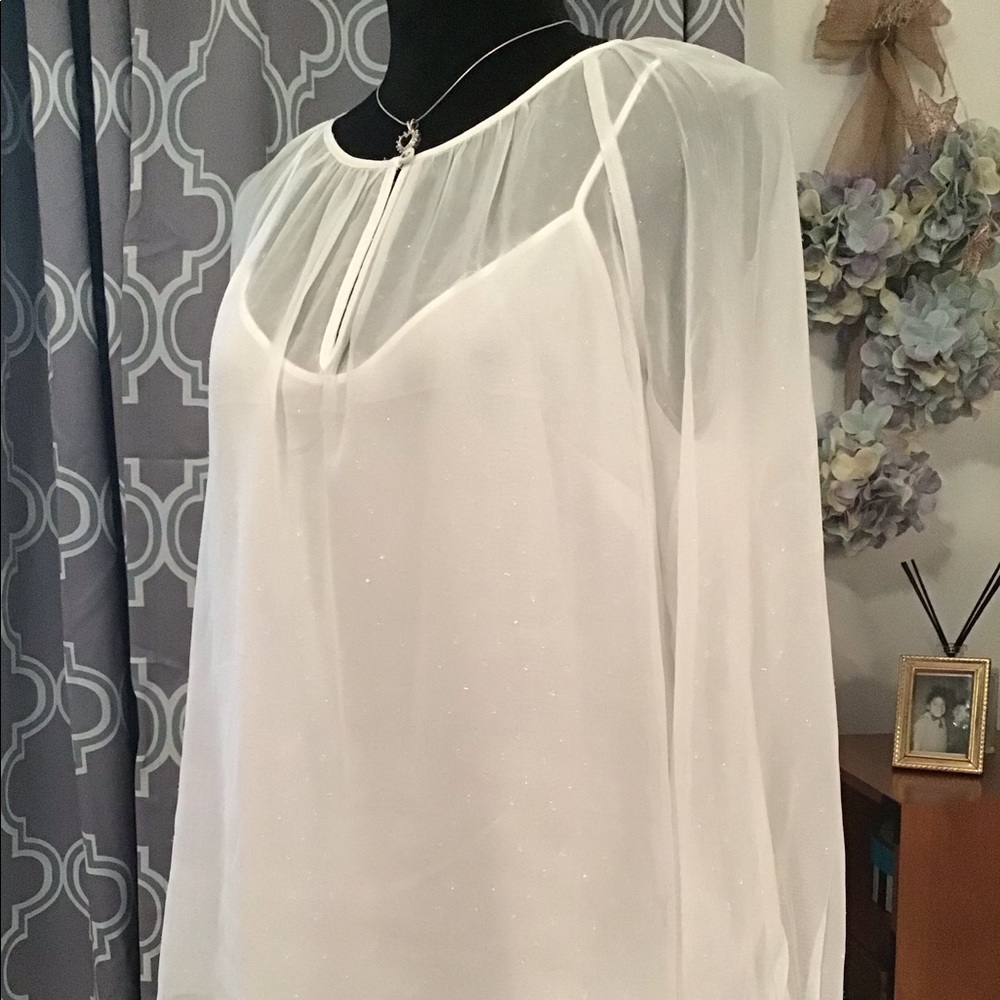 J.Crew Sheer Top - Picture 8 of 8